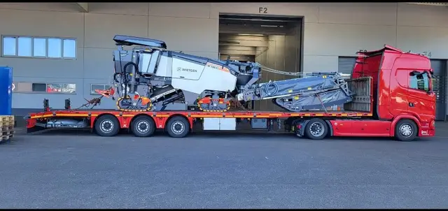 Transport agabaritic echipament industrial pe rută europeană, organizat de Dacoda